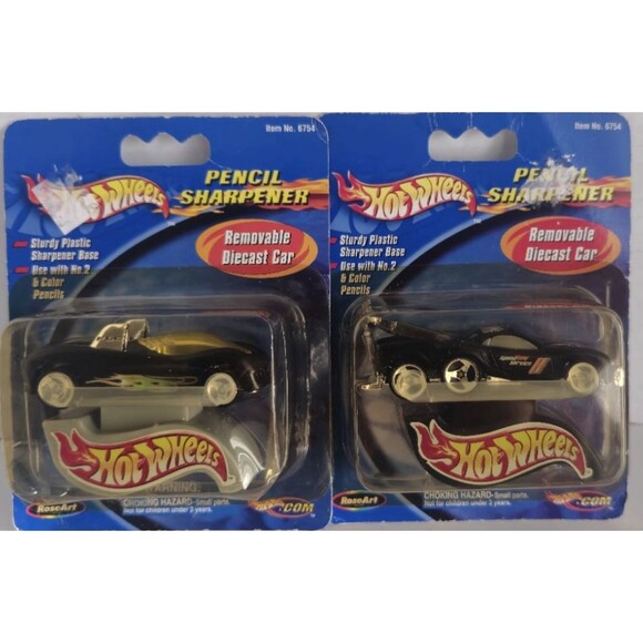 Hot Wheels Pencil Sharpeners & 2001 Power Pipes & Tow Jam Diecast Vehicle 1:64 - Picture 1 of 5